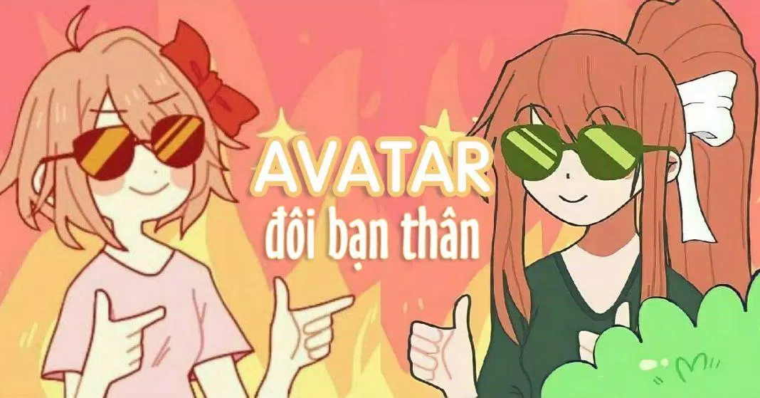 55 Avatar cặp anime cho 2 người cực cool cực dễ thương